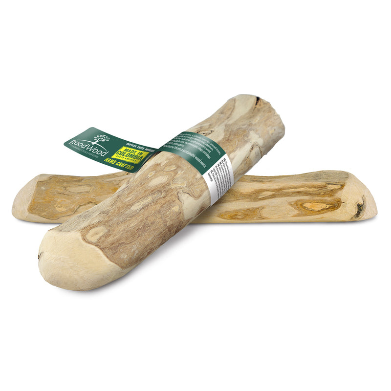 GoodWood Dog Chew Original Coffee Tree Wood Half