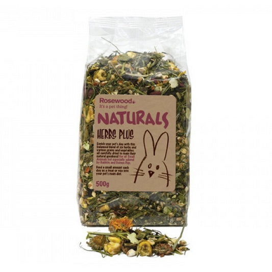 Rosewood Naturals Herbs Plus 500g x 4