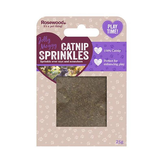 Rosewood Jolly Moggy Catnip Sprinkles 25g x 3