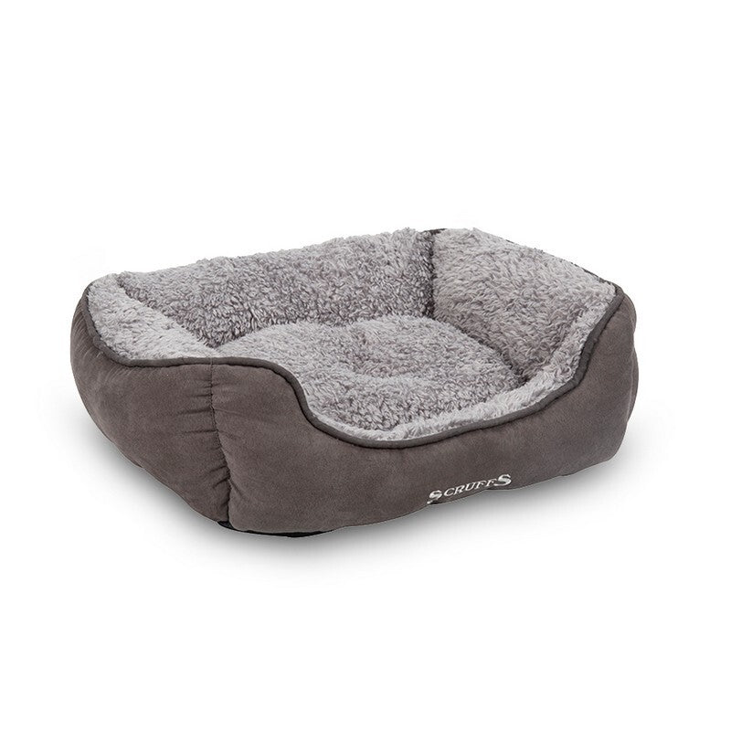 Scruffs Cosy Box Bed Grey Small
