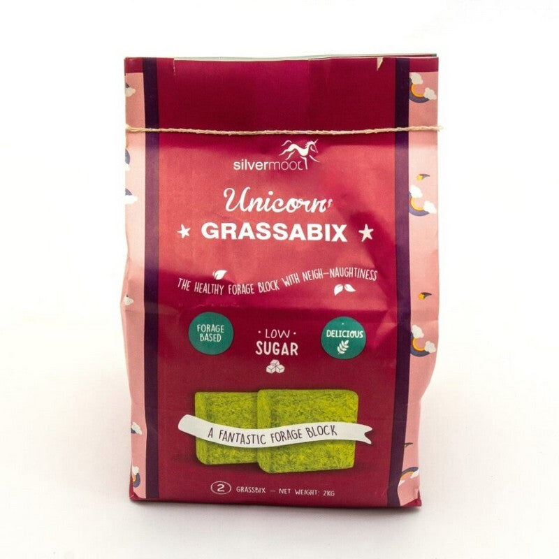 Silvermoor Grassabix Minty Unicorn 2x1kg