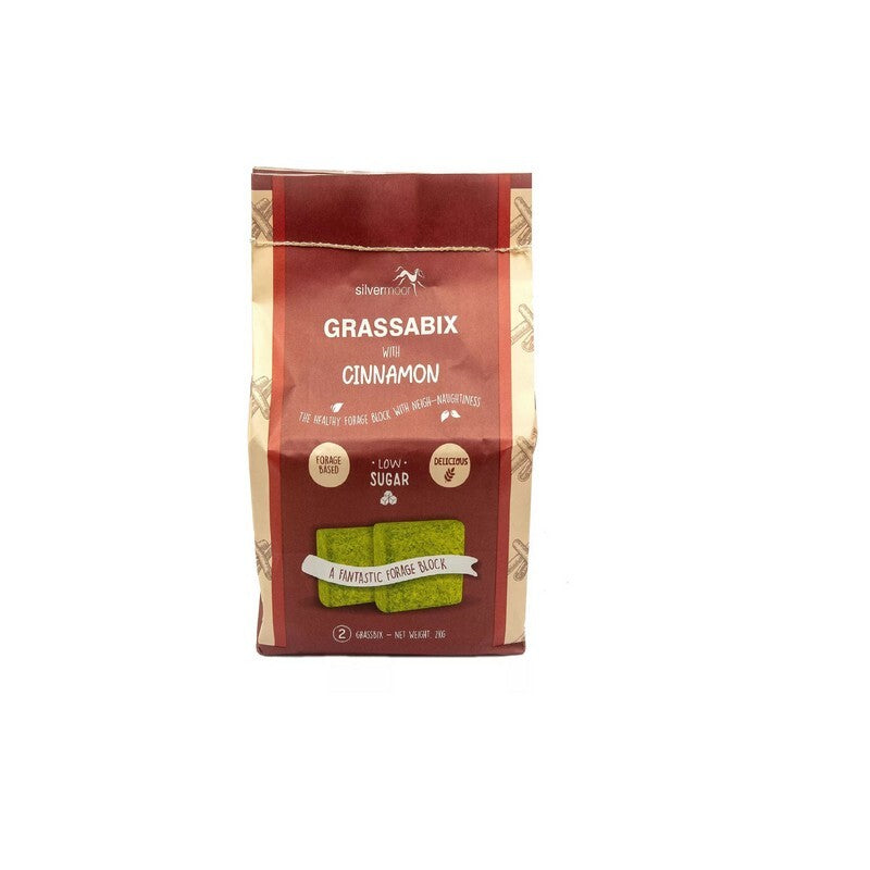 Silvermoor Grassabix with Cinnamon 2x1kg