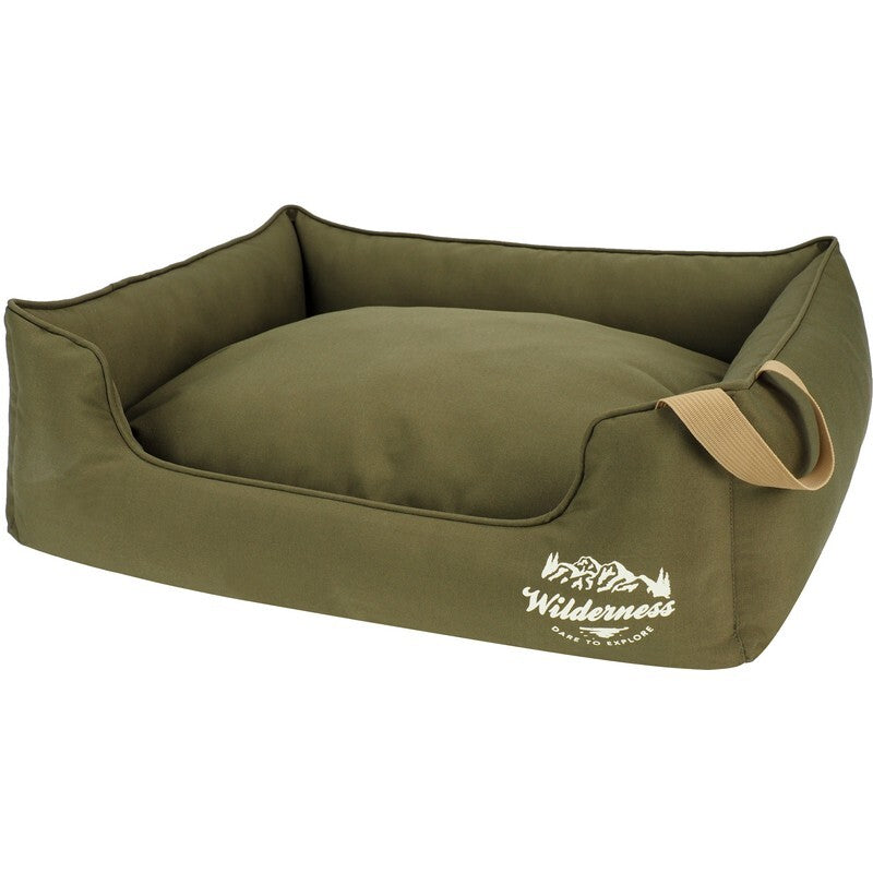 Snug & Cosy Wilderness Olive Rectangle Bed