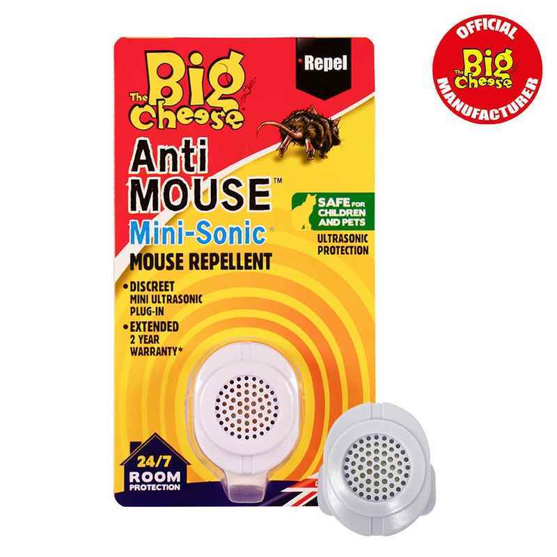 Big Cheese Anti Mouse Mini-Sonic Mouse Repellent