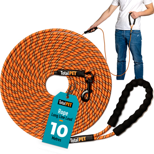 Total Pet Rope Training Dog Lead 10m