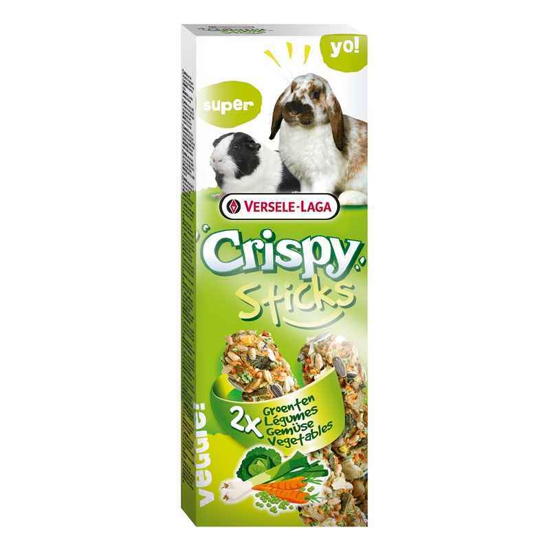 Versele Laga Crispy Sticks Rabbit & Guinea Pig Vegetables 110g x 8