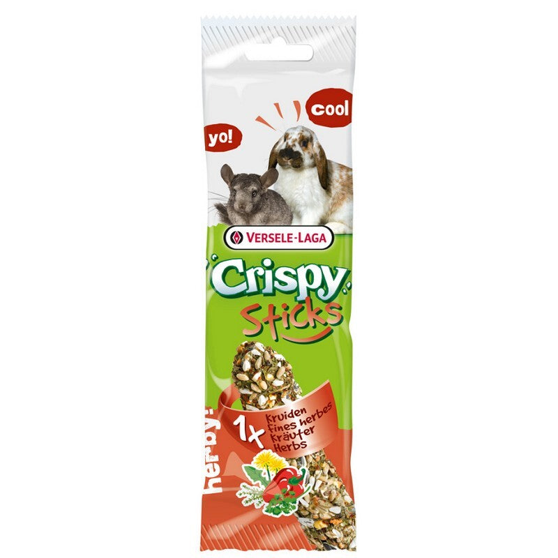 Versele Laga Crispy Sticks Rabbit & Chinchilla Herbs 110g x 8