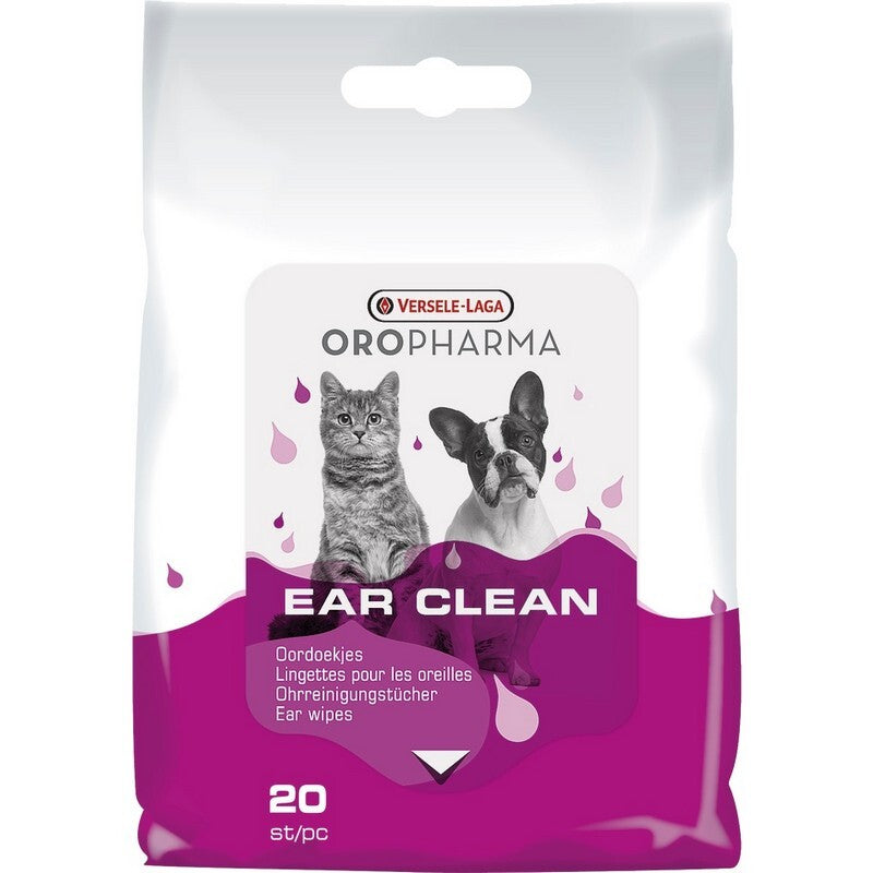 Versele Laga Oropharma Ear Clean Moist Wipes 20 sheets x 6