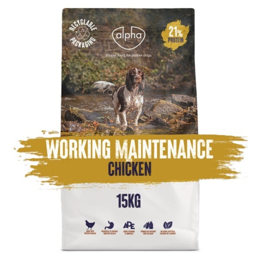 Alpha Worker Maintenance with Chicken 15kg