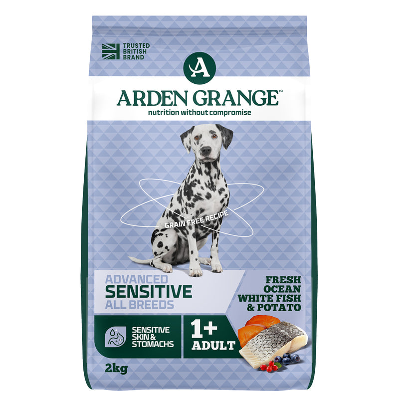 Arden Grange Adult Sensitive Ocean White Fish & Potato
