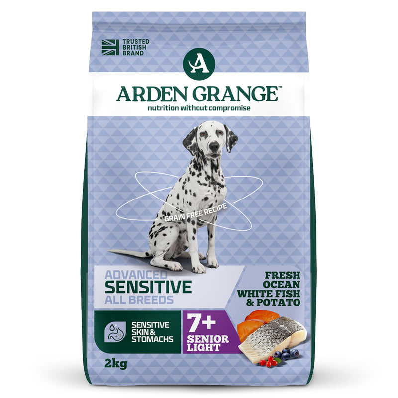 Arden Grange Senior/Light Sensitive Ocean White Fish & Potato