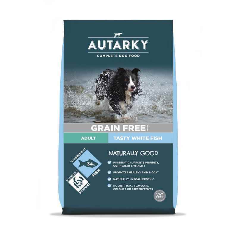Autarky Adult Grain Free Tasty White Fish & Potato 12kg