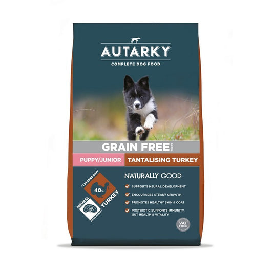 Autarky Puppy/Junior Grain Free Tantalising Turkey 2kg