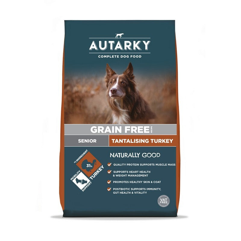 Autarky Senior Grain Free Tantalising Turkey 2kg