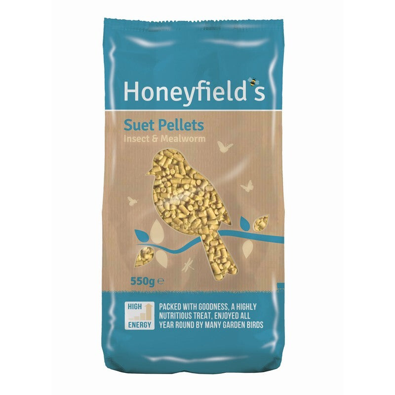 Honeyfields Mealworm & Insect Suet Pellets
