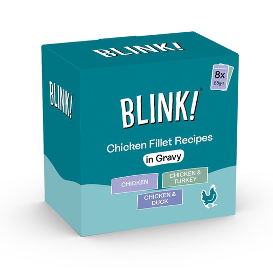 Blink! Cat Chicken Multipack in Jelly Pouch 85g x 8 x 3