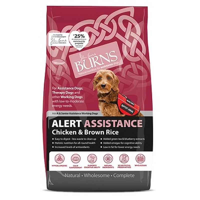Burns Alert Assistance Chicken & Brown Rice 6kg