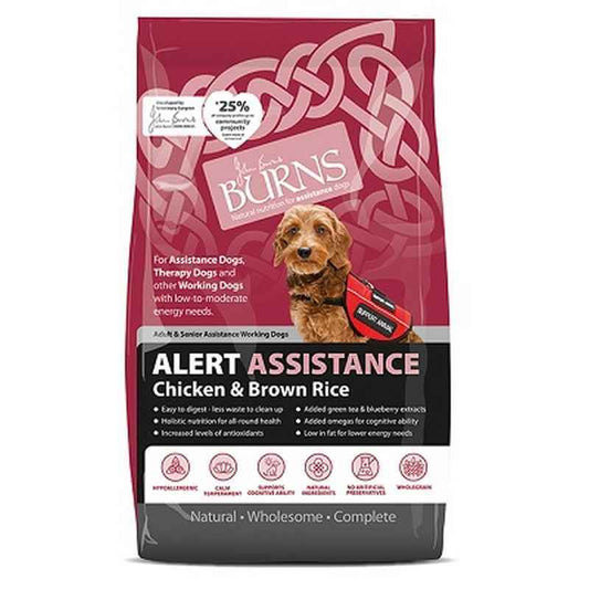 Burns Alert Assistance Chicken & Brown Rice 6kg