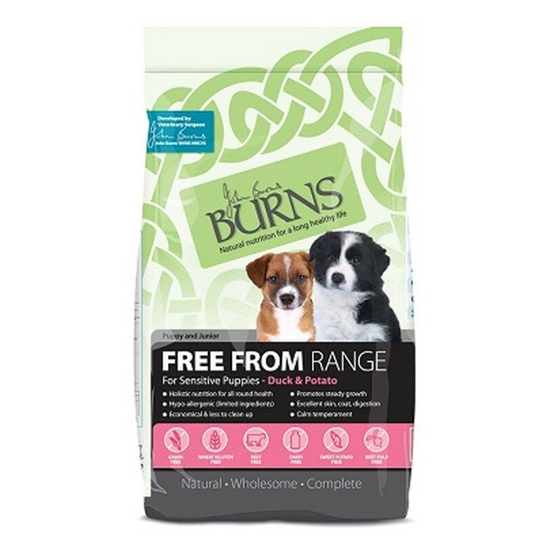 Burns Puppy & Junior Grain Free Duck & Potato