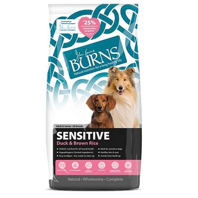 Burns Sensitive Duck & Brown Rice