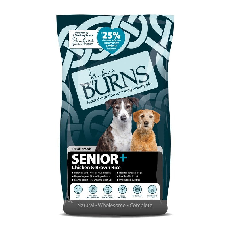 Burns Senior+ Chicken & Brown Rice
