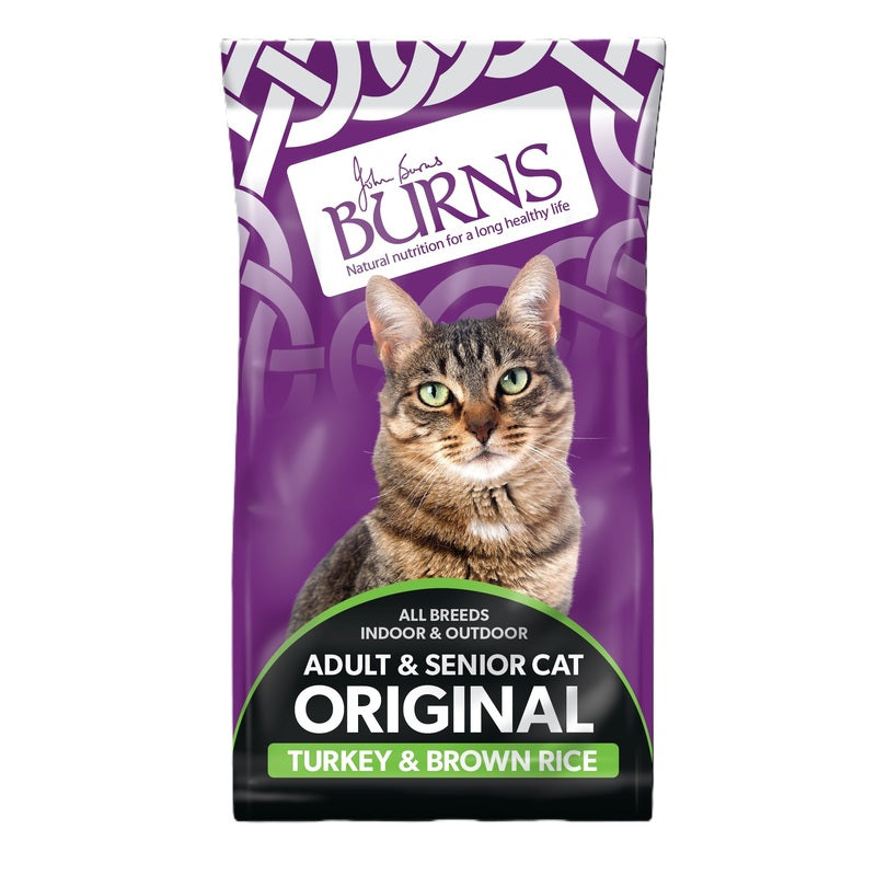 Burns Adult & Senior Cat Original Turkey & Brown Rice 1.5kg