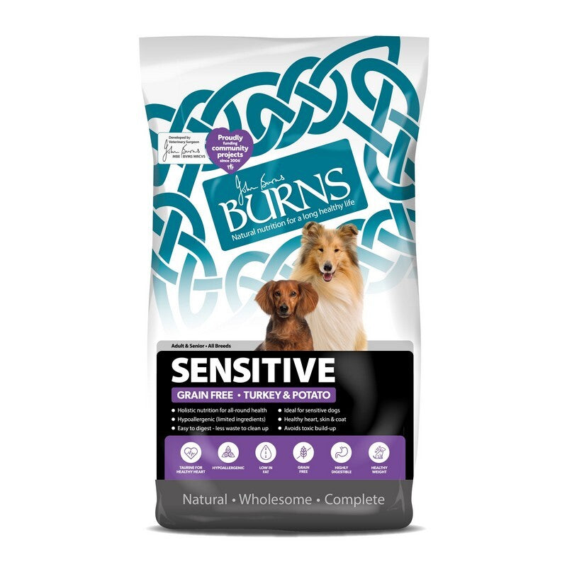 Burns Sensitive Grain Free Turkey & Potato