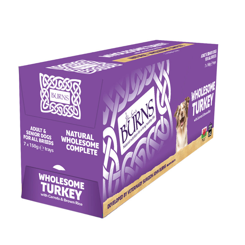 Burns Wholesome Turkey with Carrots & Brown Rice