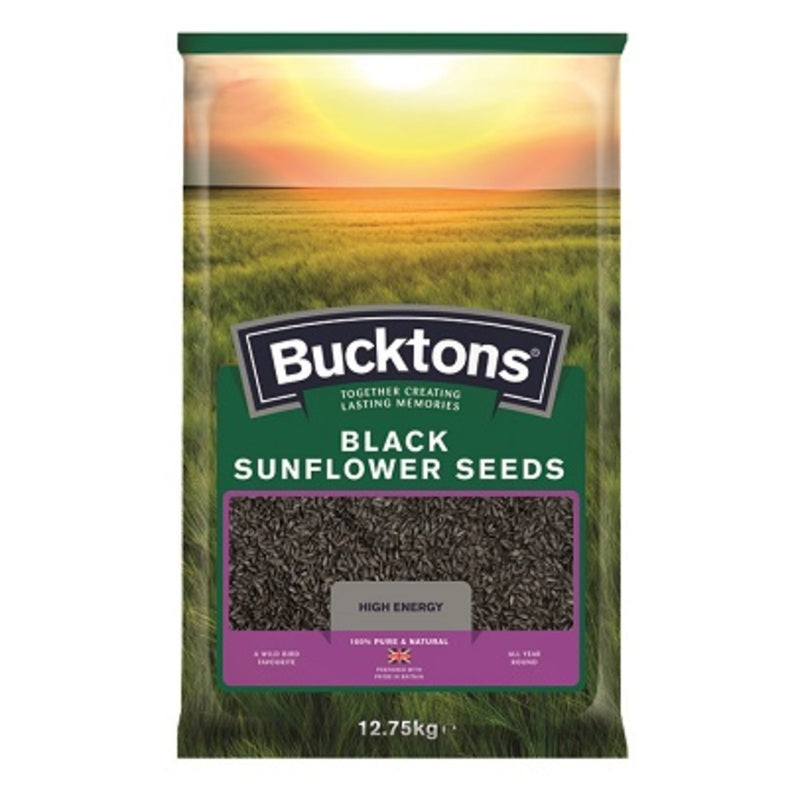 Bucktons Black Sunflower Seed 12.75kg