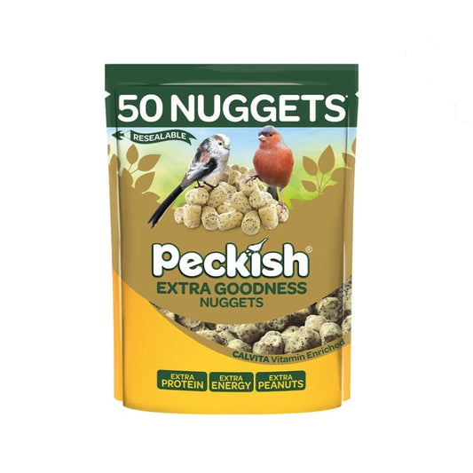 Peckish Extra Goodness 50 Nuggets Bird Food 800g