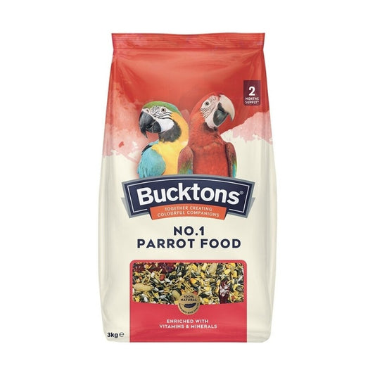 Bucktons No.1 Parrot Feed 3 kg