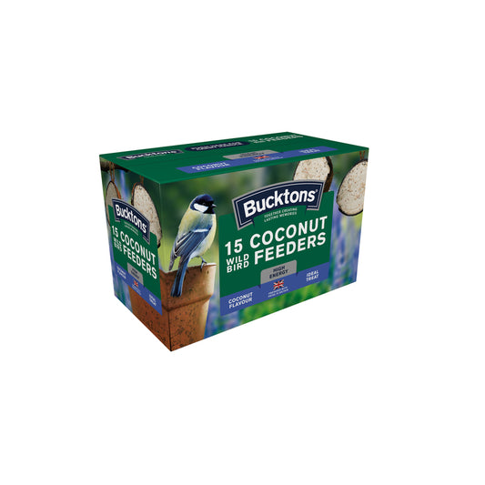 Bucktons Coconut Feeders x 15