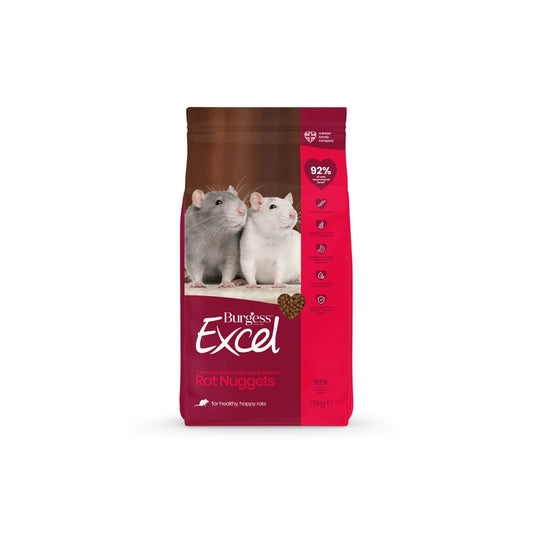Burgess Excel Rat Nuggets 1.5kg x 4