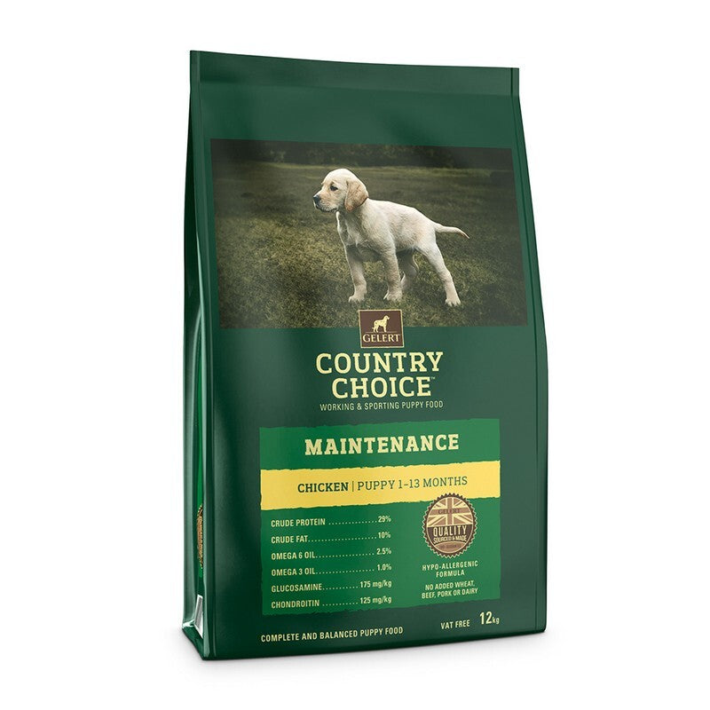 Gelert Country Choice Puppy Maintenance Chicken 12kg