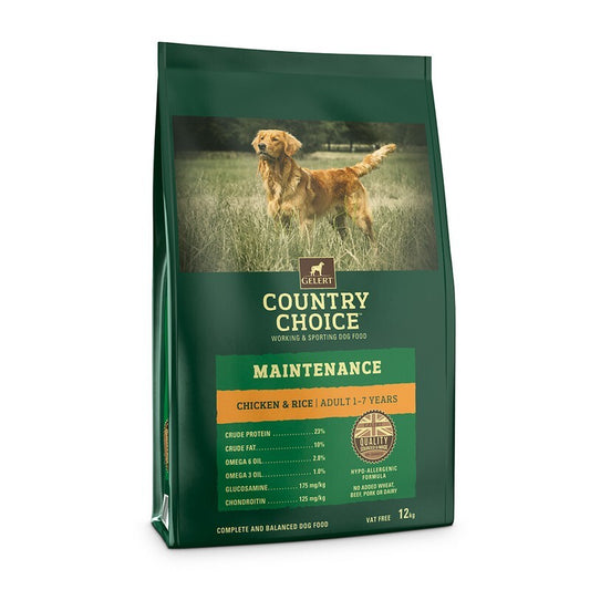 Gelert Country Choice Adult Maintenance Chicken 12kg