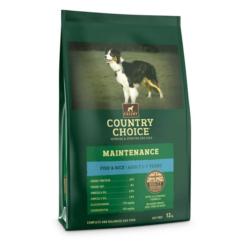 Gelert Country Choice Adult Maintenance Fish 12kg