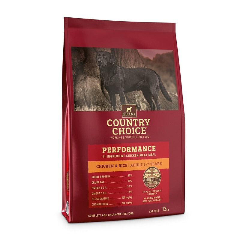 Gelert Country Choice Adult Performance Chicken 12kg