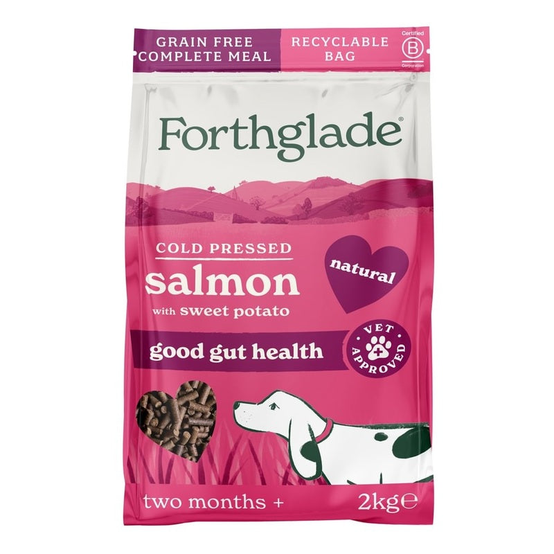 Forthglade Adult Cold Pressed Grain Free Salmon with Sweet Potato