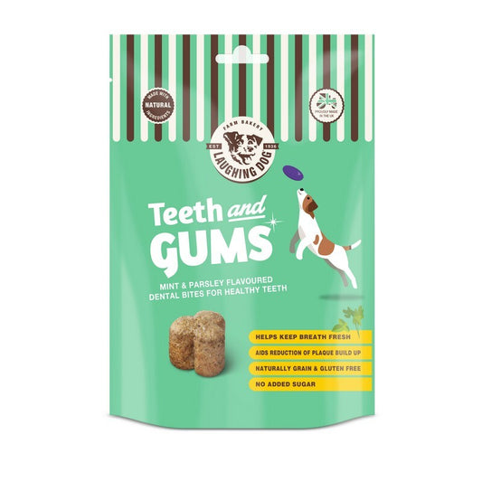 Laughing Dog Grn Free Teeth&Gums 5x125g