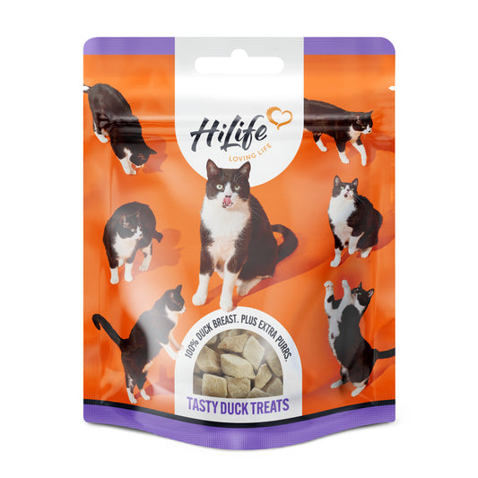 HiLife Cat Tasty Duck Treats 10g x 12