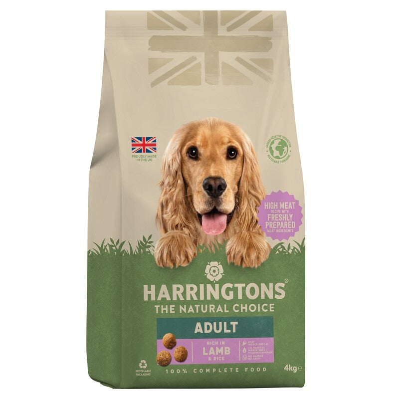 Harringtons Adult rich in Lamb & Rice 4kg x 3