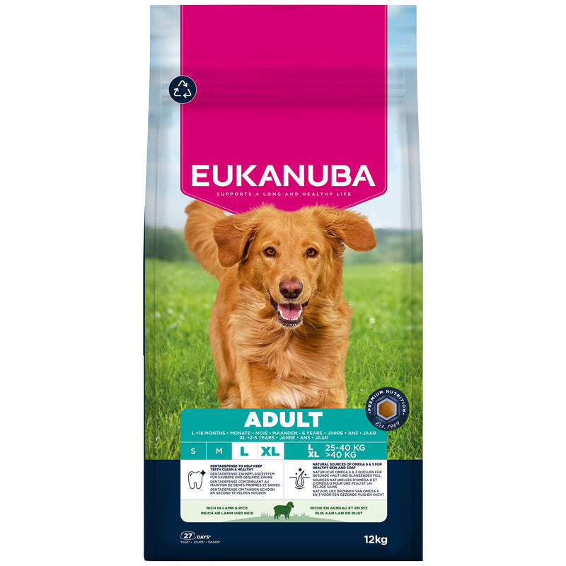 Eukanuba Adult Large Breed Lamb & Rice 12kg