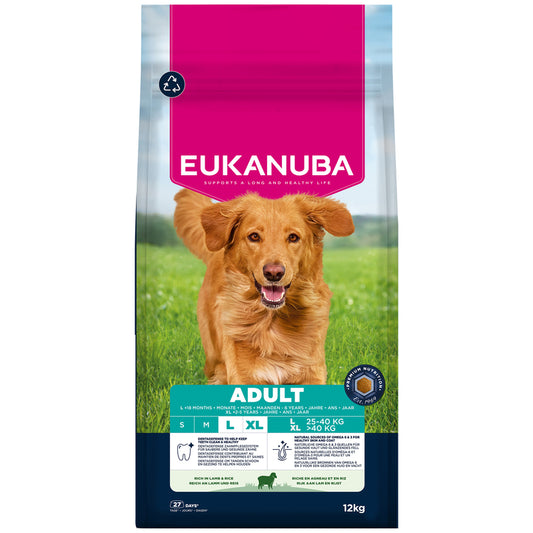 Eukanuba Adult Large Breed Lamb & Rice 12kg