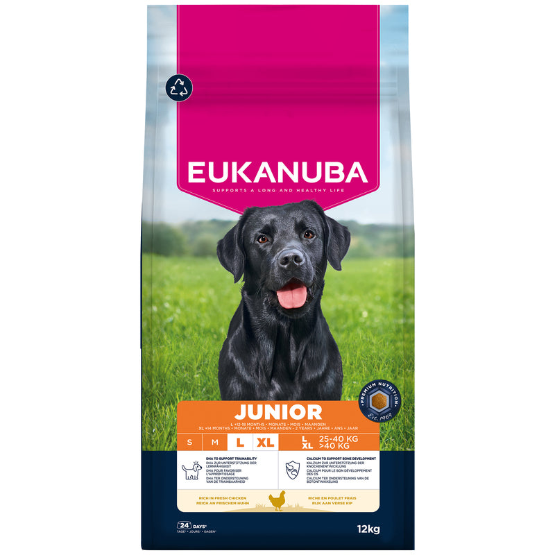 Eukanuba Junior Large Breed Chicken 12kg