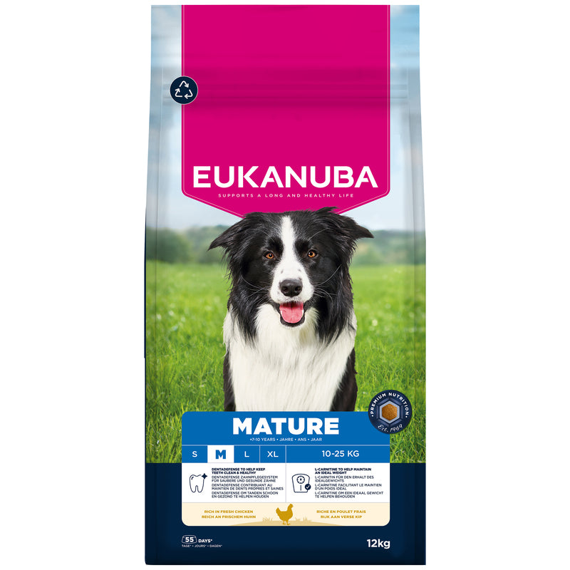 Eukanuba Mature Medium Breed Chicken 12kg