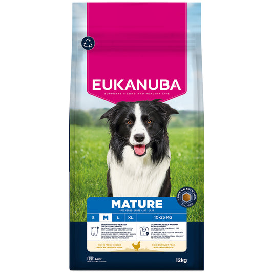 Eukanuba Mature Medium Breed Chicken 12kg