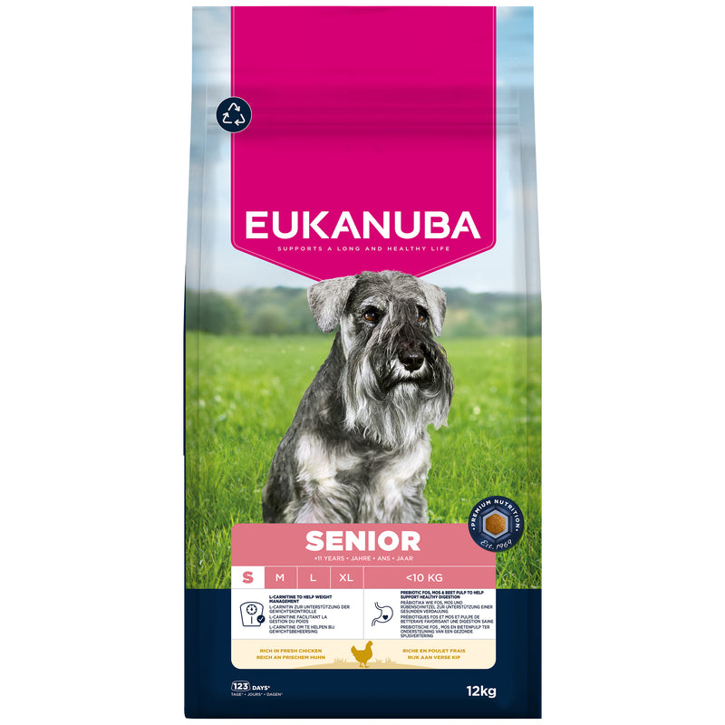 Eukanuba Senior Small Breed Chicken 12kg
