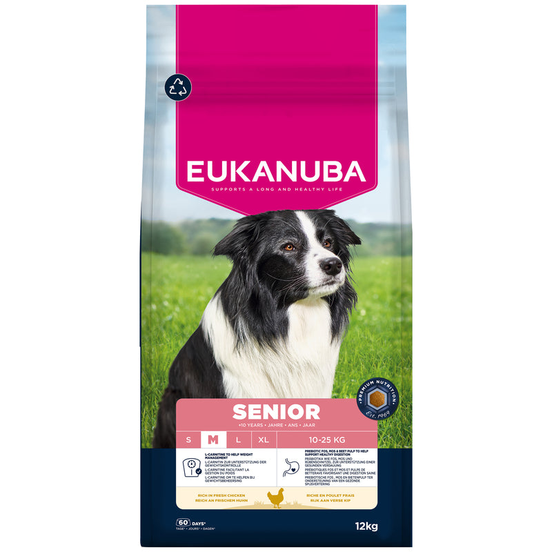 Eukanuba Senior Medium Breed Chicken 12kg