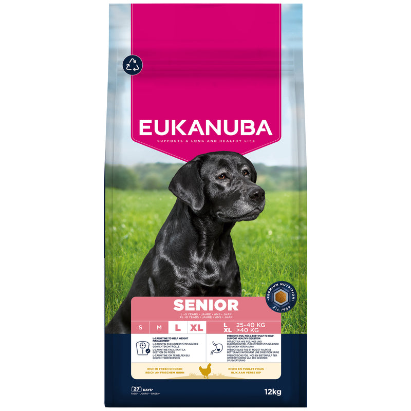 Eukanuba Senior Large Breed Chicken 12kg