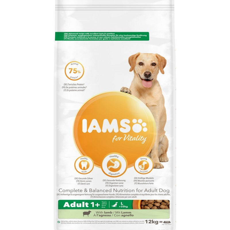 Iams Dog Adult Large Lamb 12kg